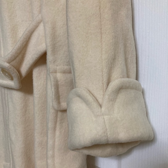 Lauren Ralph Lauren ivory wool coat 2P - Picture 3 of 6